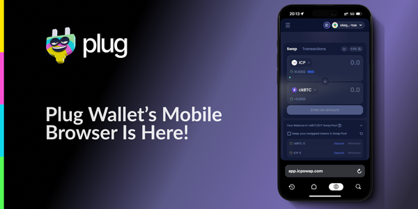 Plug Wallet Launches Mobile Browser for Accessing ICP dApps